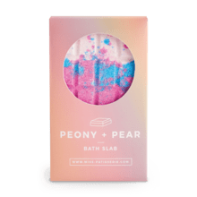 Peony & Pear Bath Slab